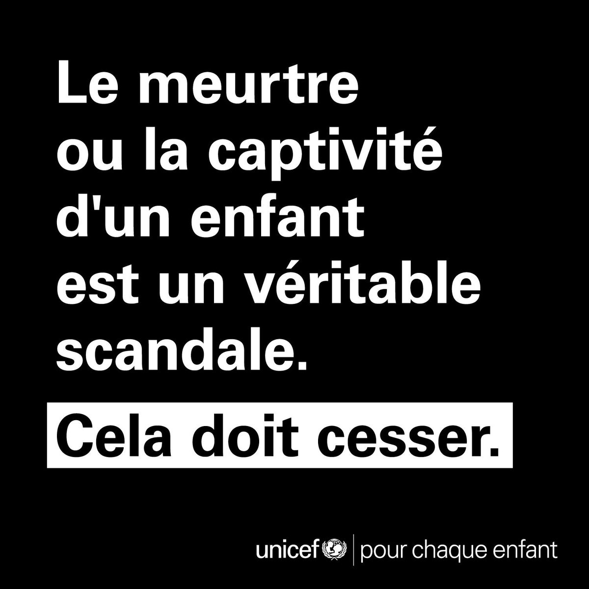 UNICEF France tweet media