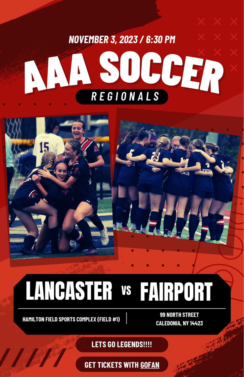 LHSGVSoccer's tweet photo. ⚽️⚔️LET’S GO LEGENDS!!! ⚔️ ⚽️ https://t.co/mxaFkrMfdf