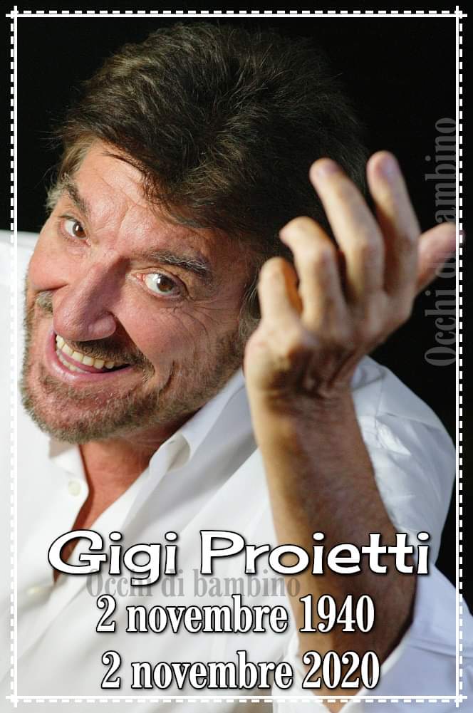 #GigiProietti ❤️❤️❤️🙏🙏🙏 #2novembre