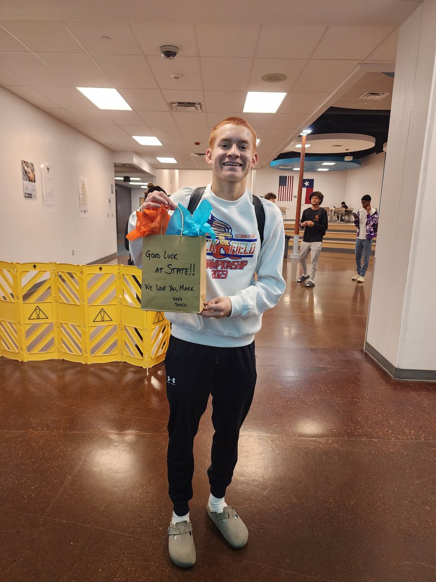 Best of luck at State, Mark! <a href="/Pebb_StuCo/">PHHS STUCO</a> <a href="/PHills_HS/">Pebble Hills High School</a> <a href="/PHCrossCountry1/">Coach Ibrahim</a>