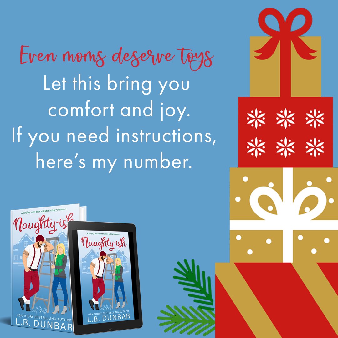 amymlovesreadin's tweet photo. NAUGHTY-ISH by  L.B. Dunbar is releasing on November 21st. This is a naughty next-door neighbor holiday romance. We are thrilled to share a teaser with you! PREORDER TODAY! https://t.co/eK0zPCVdVa https://t.co/NFTEnnByEk