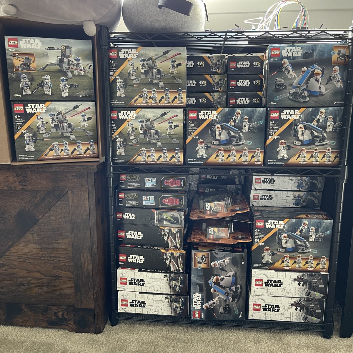 hobby_night's tweet image. Fellas, be honest with me.. how do you store your backlog of Clone Troopers??
#LEGO #legomasters #StarWars #StarWarsLego #CloneTroopers