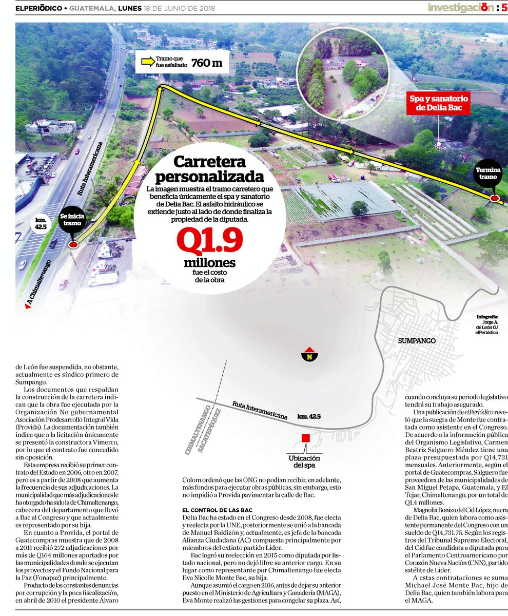 Hoy condenaron a los entonces integrantes del Consejo de la Municipalidad de Sumpango por haber beneficiado al SPA de Delia Bac.

Lee la investigación completa aquí: bit.ly/49hfesn