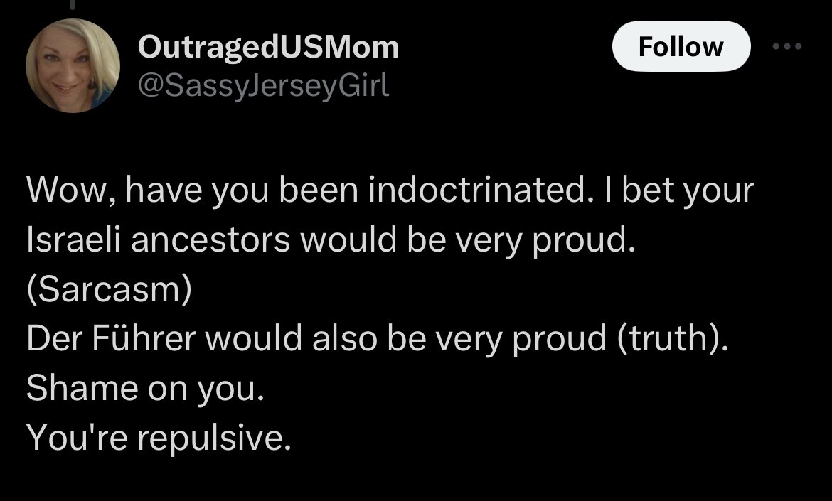 agelender's tweet photo. I don’t have Israeli ancestors cause Israel is 75 yrs old, that’s the point 😭 https://t.co/j3zVH8OUjS
