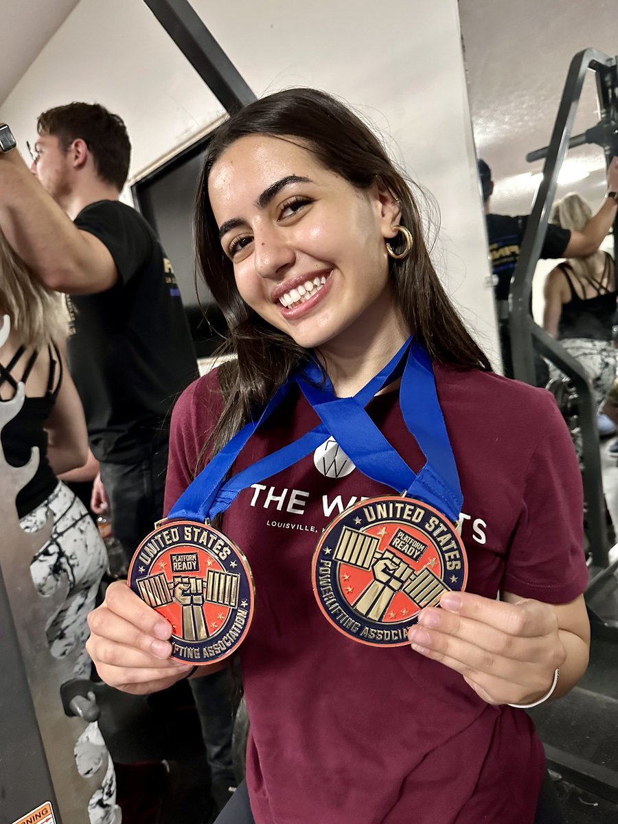 This past summer Seleen Maya competed at a powerlifting competition and set 3 State Records with the United States Powerlifting Association. She broke the KY record for squat twice and once for bench. She will be competing again soon and hopefully breaking more records for KY!