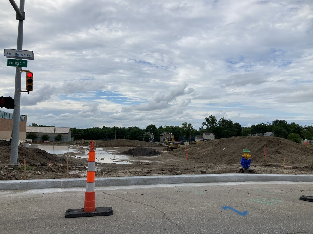 LindseyHornerDU's tweet image. Feels like a dream come true to be hosting the MVC Championship in a stadium that once was an idea, then mounds of dirt. 
Isn’t she pretty?!