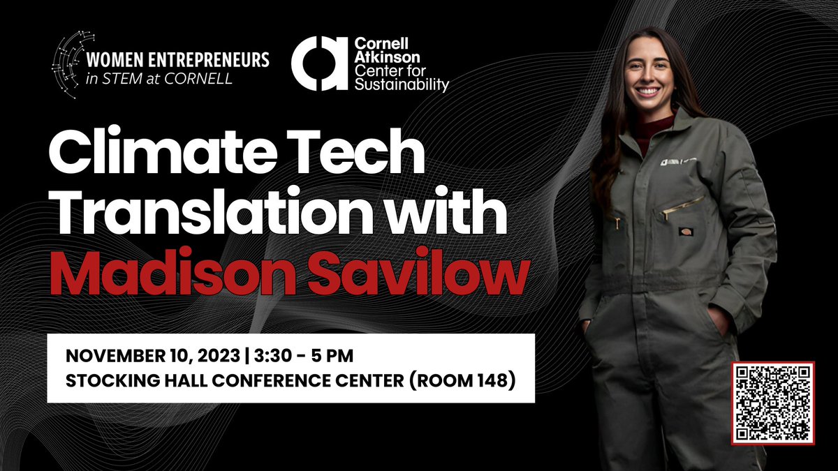 Looking to make a real-world impact with your innovative climate tech research? Explore the potential of entrepreneurship to advance climate solutions, create jobs, and stimulate the economy in the process. Register here for free! bit.ly/ClimateTechFou…