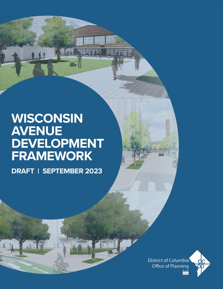📅Happening Tonight @ 7:30pm: Virtual ANC meeting on neighborhood plan for Wisconsin Ave. 

Join for a presentation and Q&amp;A on our draft recommendations for development of the Wisconsin Ave corridor from Rodman St to Western Ave.

Register for link: rb.gy/l4tcsl