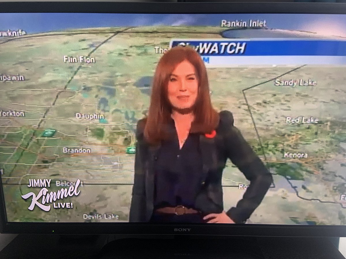 Shezel's tweet photo. @TerriApostleCTV guess who was on Jimmy Kimmel! https://t.co/W6nRN2LBXQ