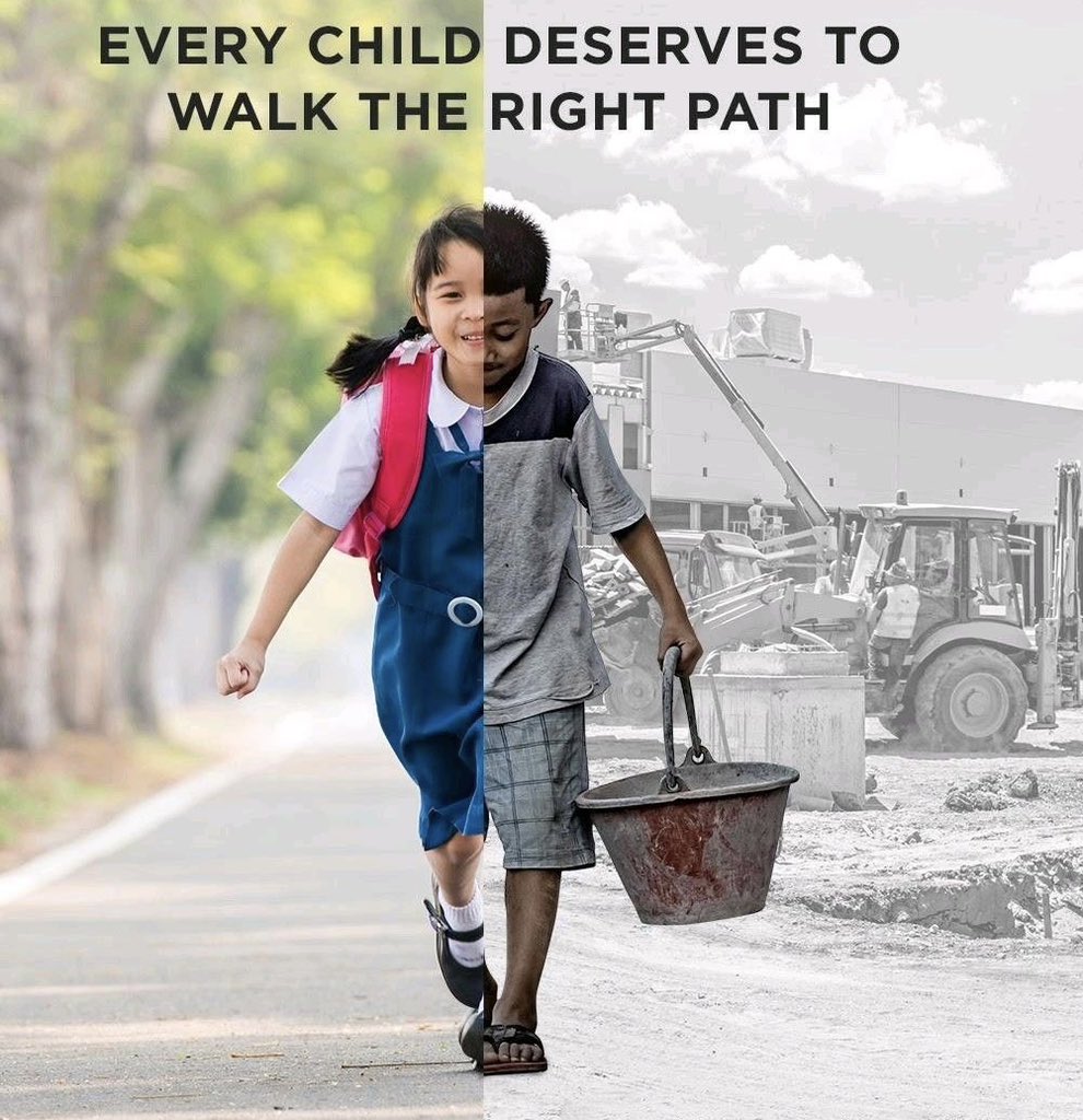 Every child should go to school and play, not work. If you agree, please share! 💙✨ 

#X_promo #StopChildLabor