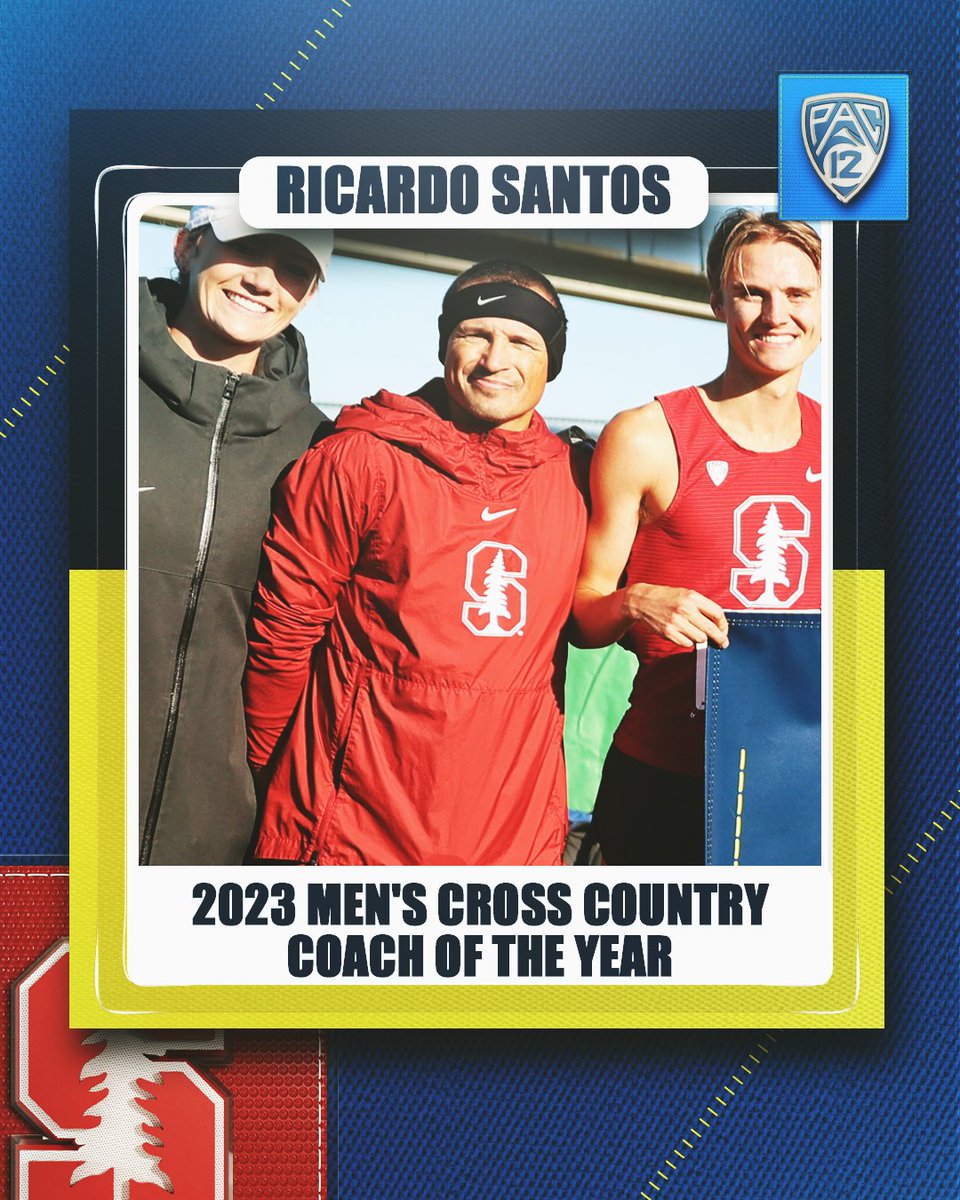 🌲🌲🌲 

<a href="/StanfordXCTF/">StanfordXCTF</a> sweeps the trio of Men's #Pac12XC awards for a record fifth time.

📰 pac12.me/23XCAwards
