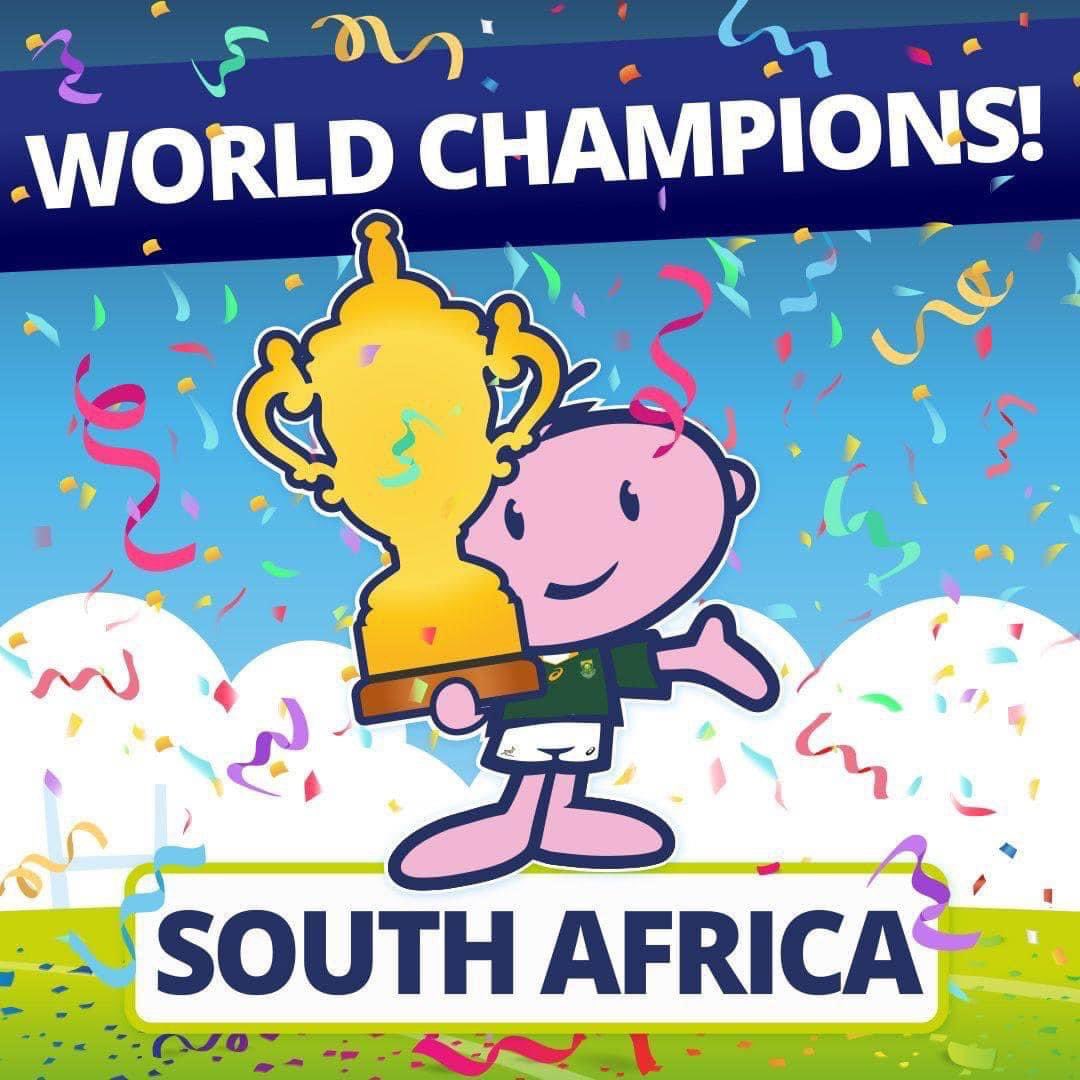We are the Champions of the World!!!🏆🏆🏆 #RugbyWorldCup2023 #StrongerTogether #rtmorefun