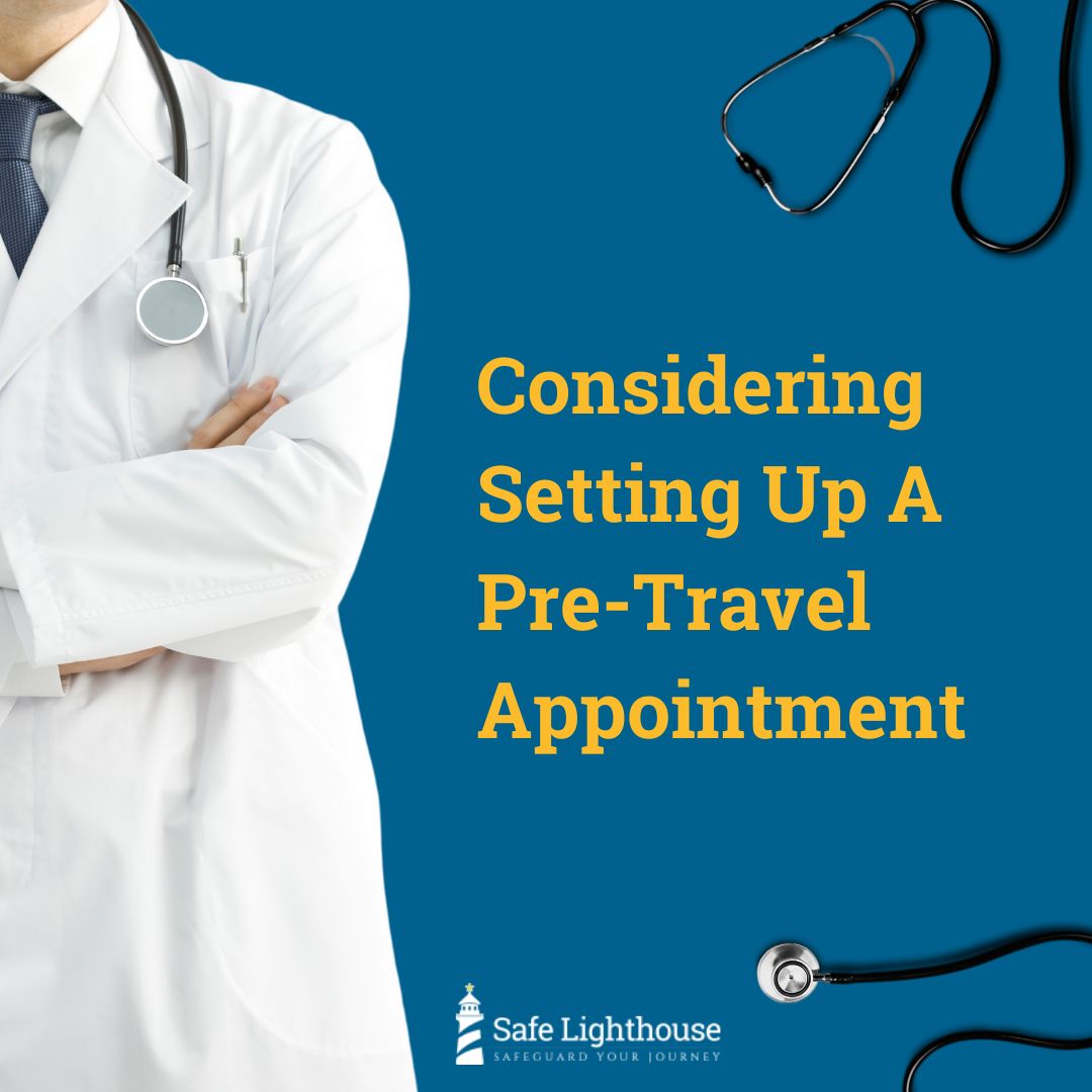 SafeLighthouse's tweet image. If you’re going on a longer trip, or if you’re relocating for a set period, be sure to book an appointment with your doctor beforehand to discuss any prescriptions or medications that may need to be refilled in that timeframe. 🩺👍

#TravelPreparation #Health