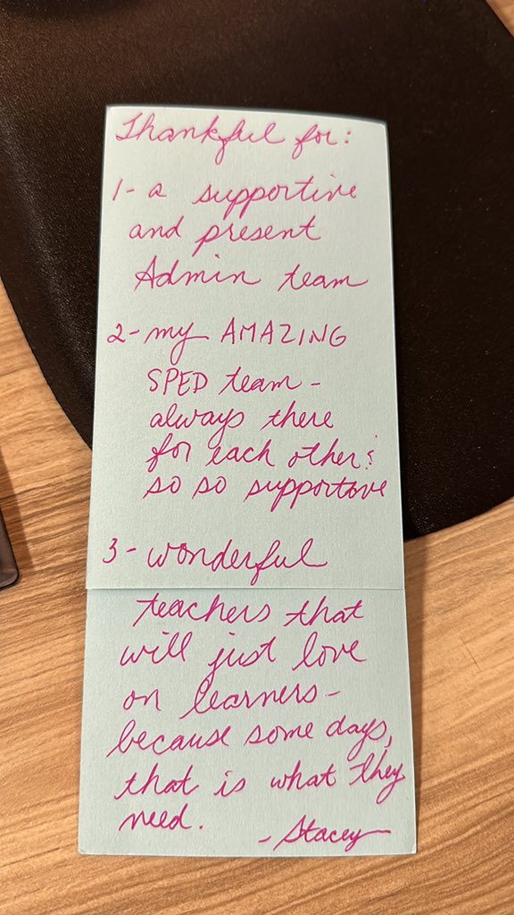 So many things to be thankful for! #WestFam #attitudeofgratitude #wesffamgrattitudechallenge <a href="/MrsPriceCMSW/">Julie Ann Price</a> <a href="/CMSWestWrangler/">Coppell Middle School West</a>
