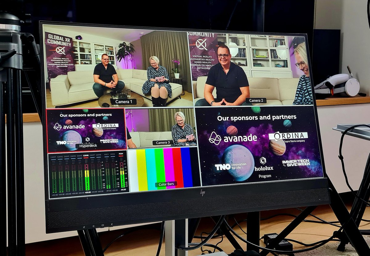 Join our livestream now: youtube.com/live/YDi4sMsTd…

Next up: #MicrosoftMesh panel!

#GlobalXRConference #VirtualReality #Metaverse