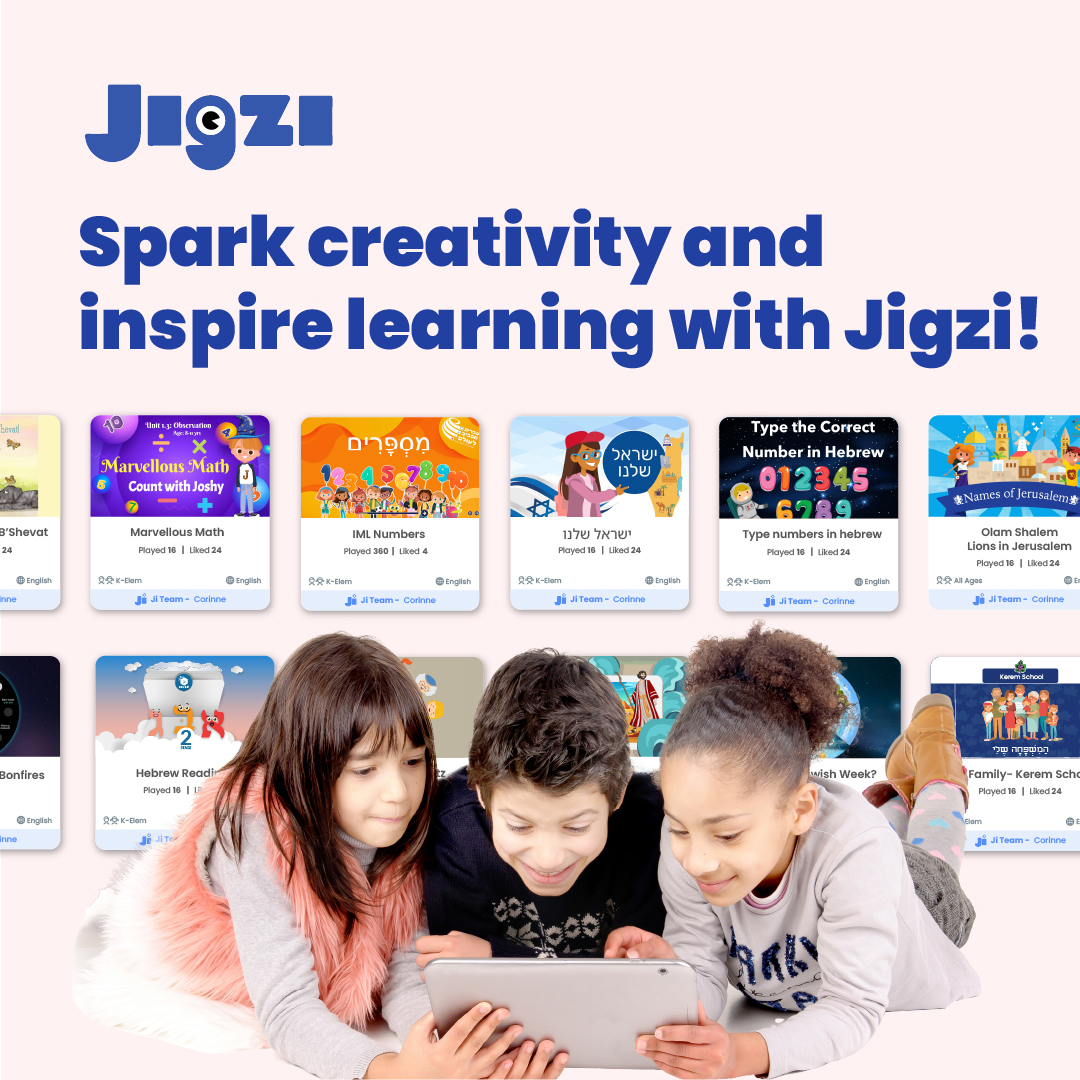 JewIntUK's tweet photo. Want to make Jewish education fun for your kids?
https://t.co/9yZipFHonL has thousands of games, lessons and tools to inspire your children to learn!
Sign up for a Jigzi subscription today (20% discount offer):
https://t.co/fJZEpPnUHw https://t.co/09yrZIxAcU