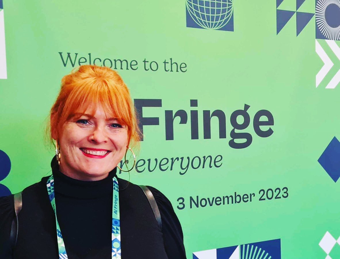 ImmersiveLtd's tweet photo. Our Head of Production, Lisa McNab, explored #AI safety, fairness, &amp; governance at @AISummitFringe. We're actively developing ethical frameworks for #GenAI tools &amp; #LLMs to enhance our AI projects. Proud to be part of global conversations in the #creativeindustries. https://t.co/OyIQNdsU9z