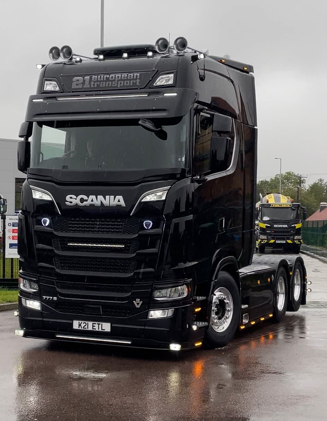 4k - Scania Truck 660S V8 (Next Generation) + Trailer + Interior