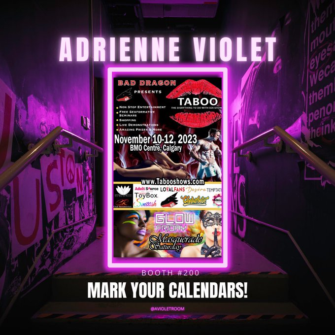 🎉 Mark your calendars for TABOO - The Naughty but Nice Show !! Catch us at Booth #200 for an unforgettable<a href="/tag/pornstar"class="tags"><span>#pornstar</span></a><a href="/tag/thetabooshow"class="tags"><span>#thetabooshow</span></a>