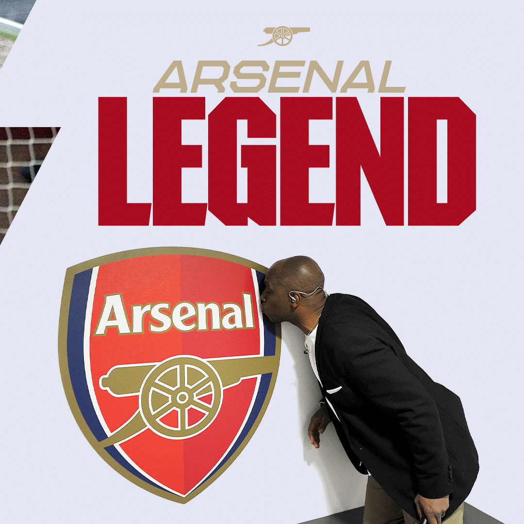 Arsenal's tweet photo. 🏟 288 matches
⚽️ 185 goals
🌟 1 Ian Wright 

Happy birthday, Wrighty 🎈