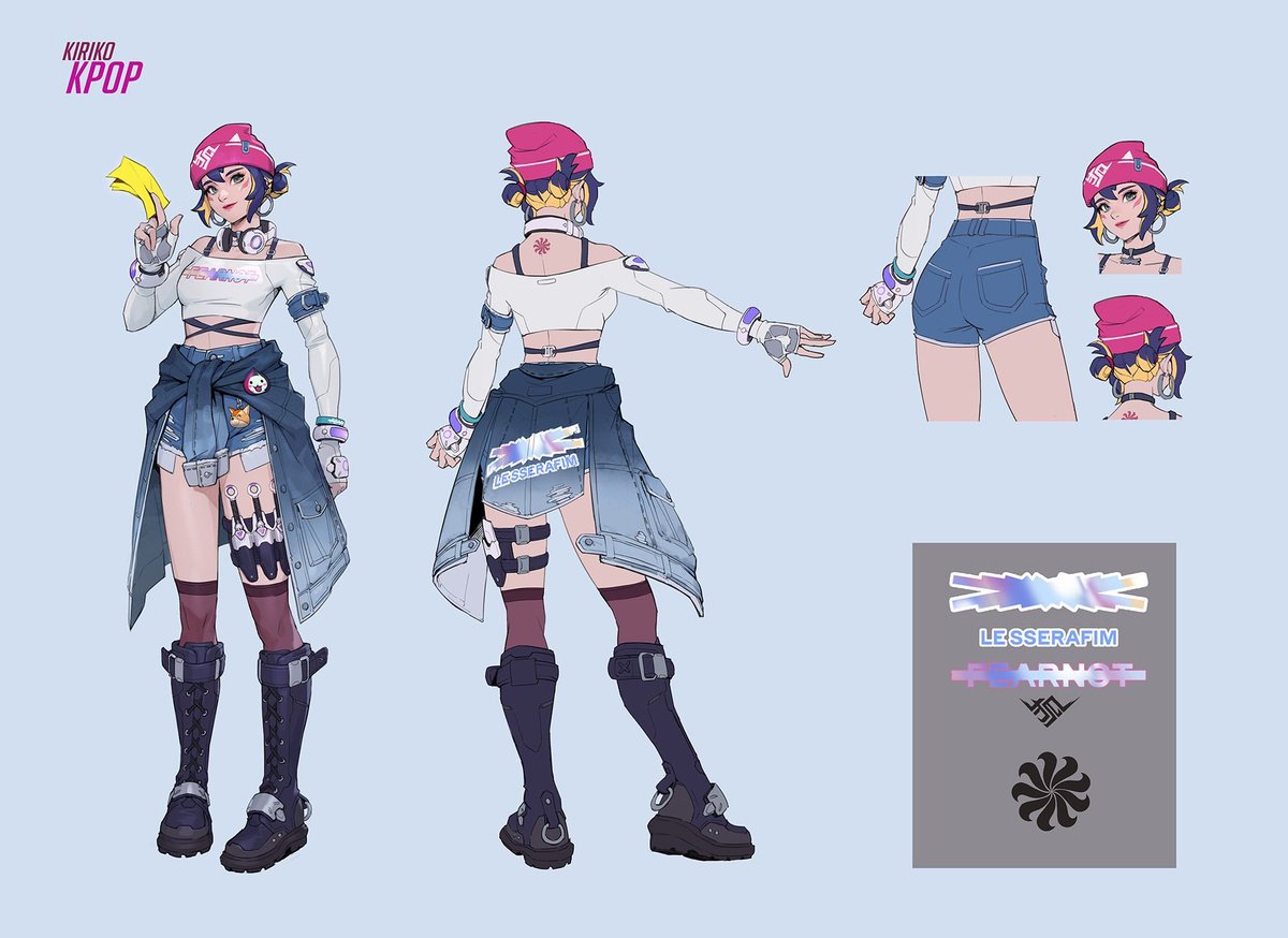 The #Overwatch2 Concept Art for LE SSERAFIM Kiriko is perfect 🥺

🎨 Art by: Bobby Kim (Blizzard Korea Studio)