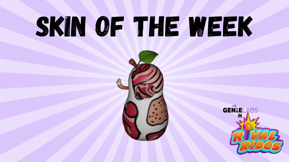 This week ➡️ more than 1,500 skins were generated with the GenieLabs engine! 😲 Here's our #SkinoftheWeek ✨ Send us a picture of your best-generated skin and maybe yours will be featured next week 🤞 
<a href="/RivalRides/">Rival Rides: VR Party Game</a>
#Gaming #AI #VR #UGC