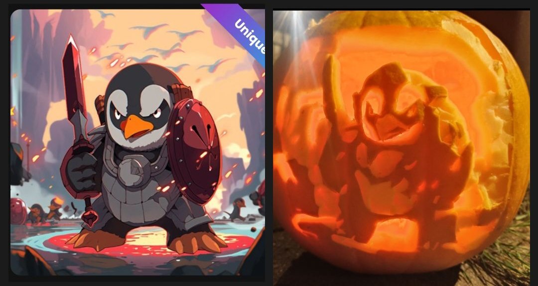 At @LUNC_Penguins, pumpkin carving competition has finished..and #voting has started. Vote here..t.me/c/1873808606/4… #NFT #pumpkincarving #luncpenguins #Lunc #ustc #lunccommunity