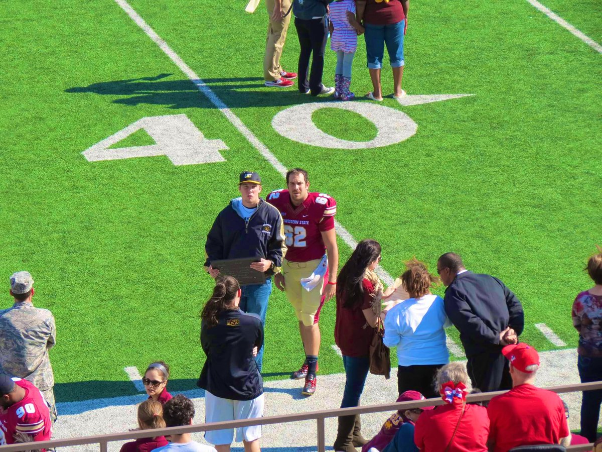 Throwback Thursday! Baby Bro @arbuckle_ben and I at my super senior day in 2013. A lot has happened in the past 10 years.