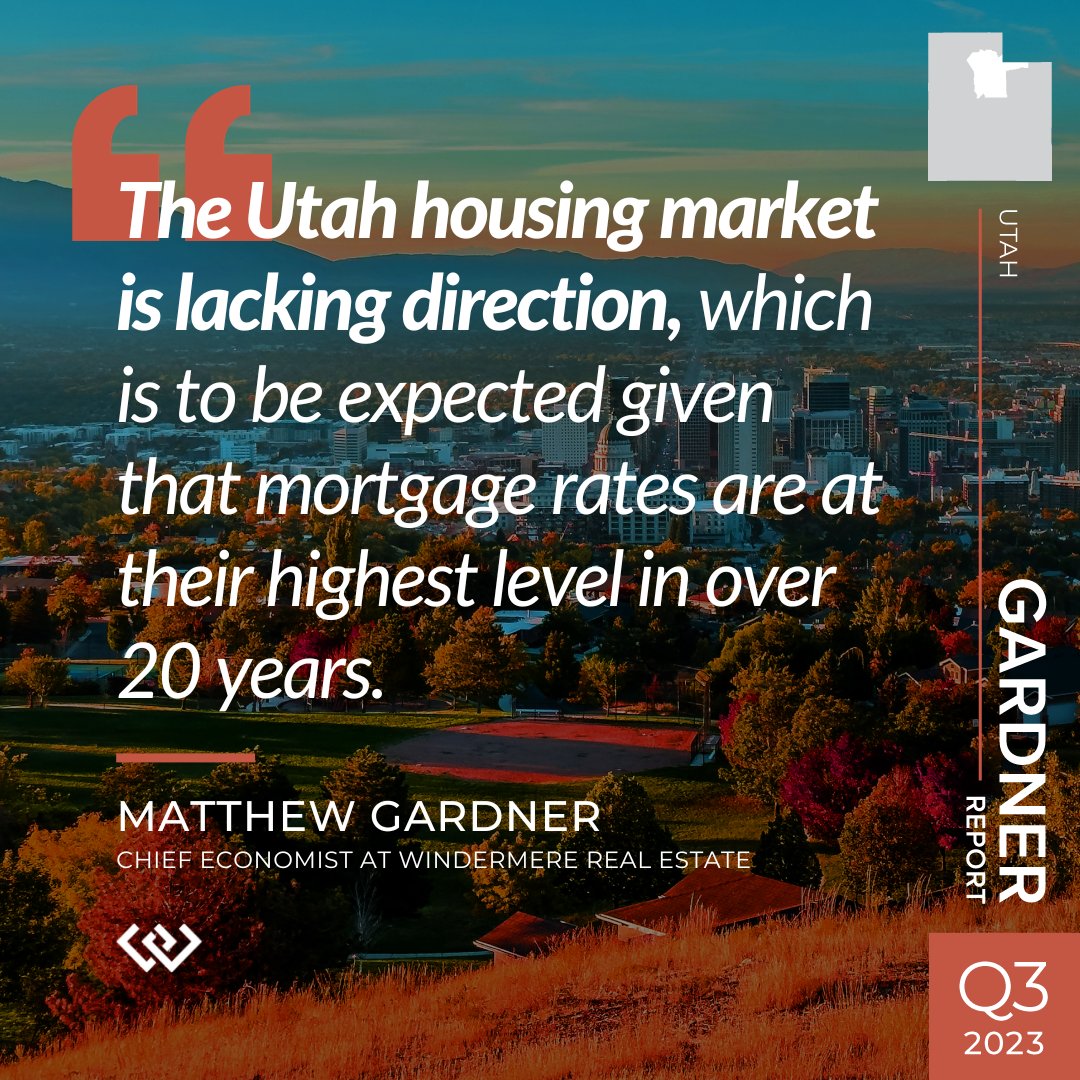 What's happening with the Utah economy and housing market? Read my third-quarter analysis: bit.ly/3QoNpWx