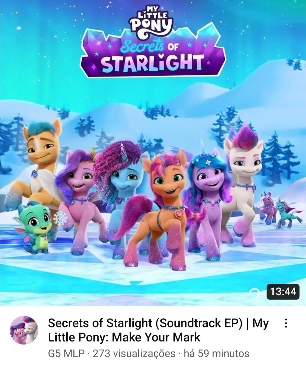 MLPG524092021's tweet photo. You can listen the chapter 6 soundtrack on YouTube.

Link: https://t.co/NUinP8zBFU

#mylittlepony #mlpg5 #mlpsecretsofstarlight #sunnystarscout #izzymooonbow #pipppetals #zippstorm #hitchtrailblazer #mistybrightdawn #sparkysparkeroni #mlpofficial #leak https://t.co/FMoT0bZqCB