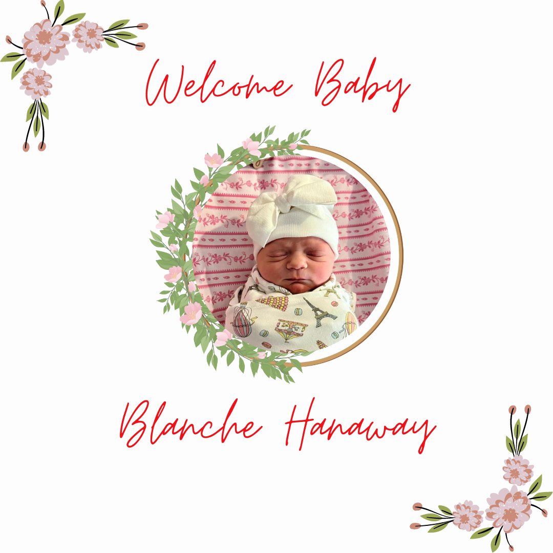 Engel & Völkers Baton Rouge would like to extend a warm welcome to our newest family member, Blanche Hanaway! Real Estate Advisor Liz Burns and her husband Hunter welcomed baby girl Blanche into the world on October 27th.♥️

#EVFamily #ThisIsUs #WeAreEngelVölkers #EVBatonRouge