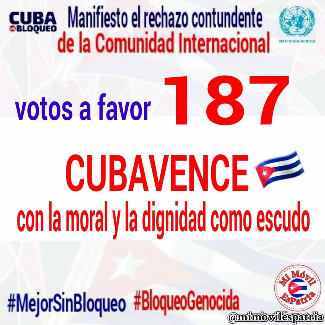 Para pacientes como María, una niña cubana con un tumor en el área intracraneal, el #BloqueoGenocida a #Cuba sigue marcando la diferencia entra la vida y la muerte. #MejorSinBloqueo #CubaPorLaVida