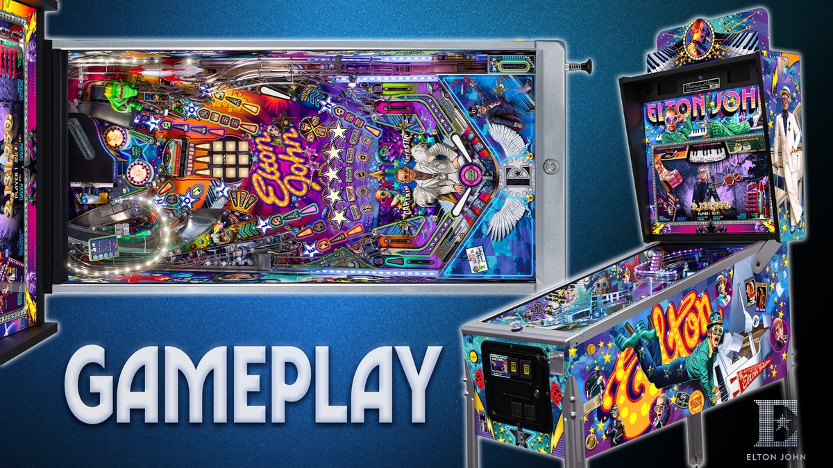 Join us in this exciting Elton John Pinball gameplay video! Software lead, Bill Grupp, is accompanied by Joe Katz as they offer an insightful overview of Steve Ritchie's latest masterpiece.

youtu.be/wAaS9ufATdc

#jerseyjackpinball