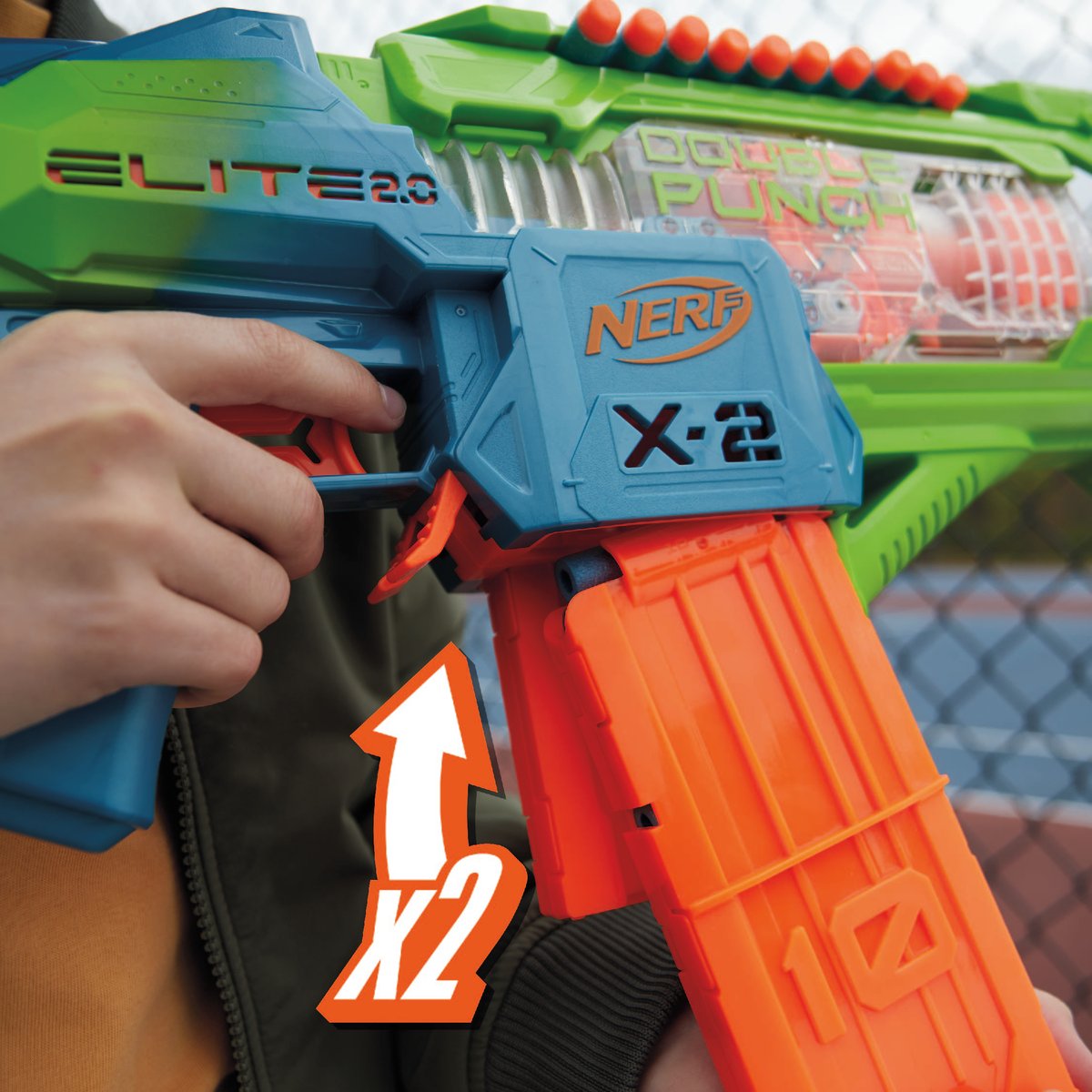 DOBLE DE CLIPS 📷 para el DOBLE DE DARDOS📷 en la NERF DOUBLE PUNCH📷📷
#Nerf #NerfOrNothin