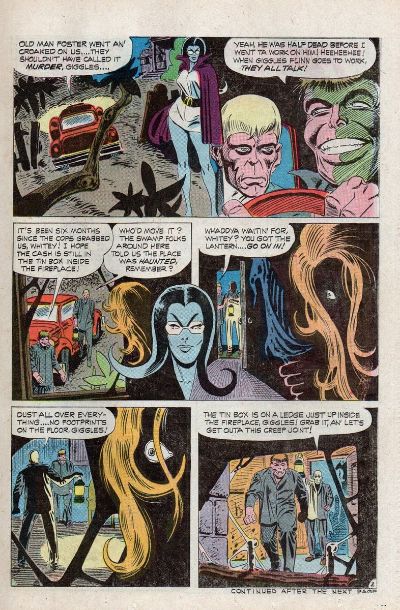 Loston_Wallace's tweet photo. #SteveDitko #WinnieTheWitch #CharltonComics #GhostManor
Always enjoyed Steve Ditko's Charlton Comics GHOST stories https://t.co/w4rO8zUKvc