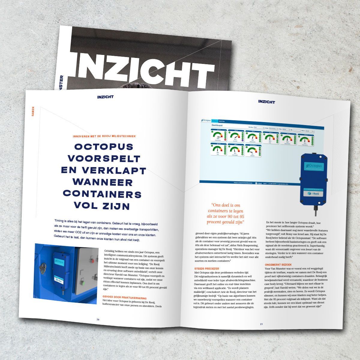 Duurzaamheid staat bij van Munster hoog in het vaandel. We streven ernaar om continu te blijven innoveren en te verbeteren op het gebied van duurzaamheid. Zo werken we al met Octopus, een intelligent computersysteem. Lees alles hierover in dit artikel!  buff.ly/32mRKEj