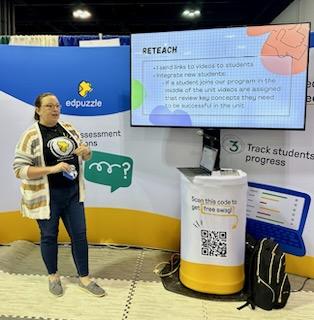 Messenger_DHS's tweet photo. Shared my experience using Edpuzzle to hold online learners accountable today at GaETC. Such a cool experience. #edpuzzle #whateverittakes https://t.co/A5E8YhPo2D
