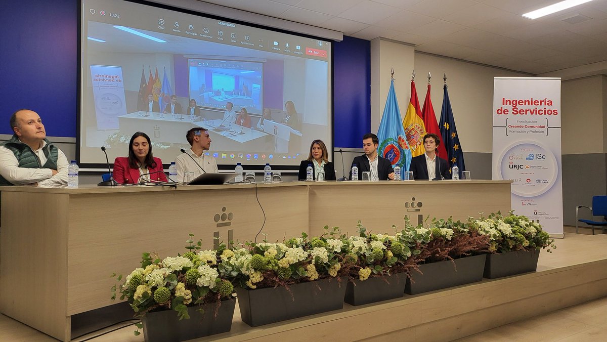 Primer encuentro de <a href="/AlumniURJC/">Alumni URJC</a>  del grado en #Ingenieria de #Servicios <a href="/ISE_URJC/">ISE URJC</a>  <a href="/urjc/">URJC</a> <a href="/URJConline/">CIED URJC</a>