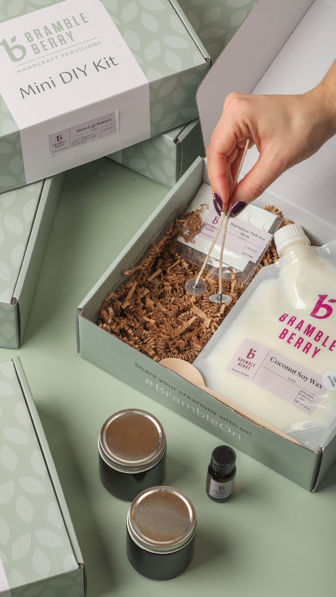 ✨Introducing new Mini Kits!

These six kits are the easy and affordable way to get creative. Each kit includes quality ingredients and simple instructions, in a box that's ready to gift.

bberry.studio/MiniKits_Twitt…