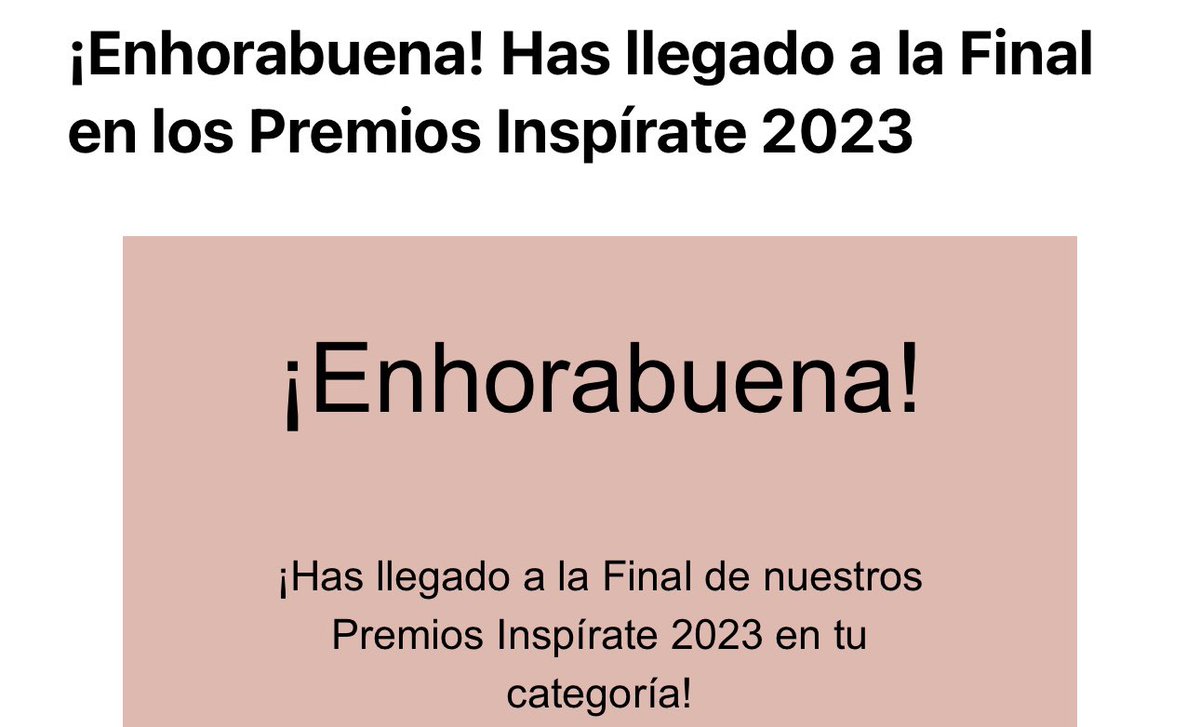 viajaconmanuela's tweet image. Y sin esperarlo, somos finalistas en los #PremiosInspírate2023 entre más de
50 #BlogdeViajes nominados. Solo podemos decir gracias, gracias de por todo vuestro cariño ❤️ y gracias @Madresfera siempre 🙏