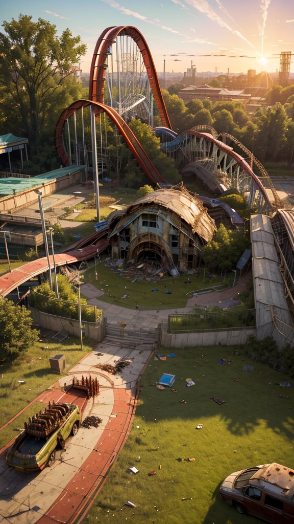 Yestend1's tweet photo. Entertainment park
#ai #aiart #Apocalypse https://t.co/ou0HxBsCfO