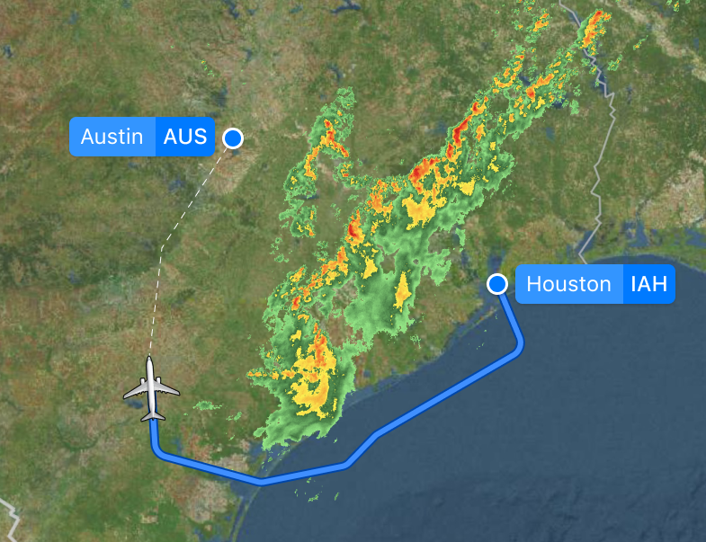 Introducing Live Weather Radar in <a href="/FlightyApp/">FlightyApp</a> v3.2

⚠️ Predict airport delays
🗺 See long routes around storms
⛄ Prepare for winter delays
🫨 Check for a bumpy ride

Be ready for winter storms during the holiday travel season!

Get: apps.apple.com/app/id13588230…