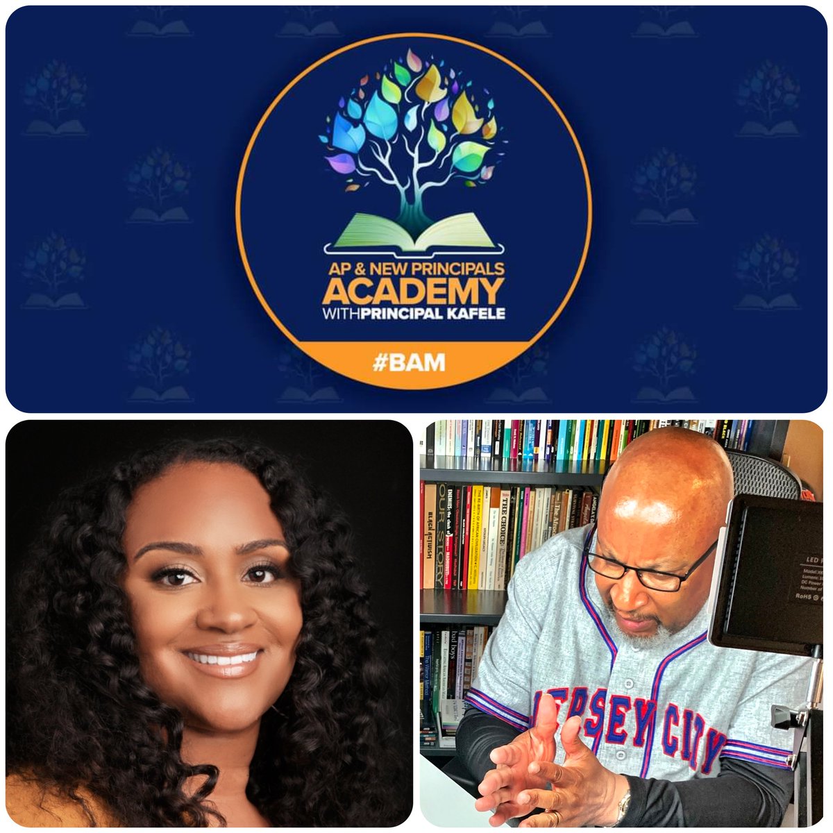 Principal Kafele (@principalkafele) on Twitter photo WEEK 184 IS UPON US and I've got literacy expert and the author of the blockbuster book, Cultivating Genius joining me "in the building"...Dr. <a href="/GholdyM/">Gholdy Muhammad</a>. Join us this Saturday morning HERE LIVE or YouTube LIVE @ AP & New Principals Academy @ 10:55 ET. Bring a colleague! WEEK 184 IS UPON US and I've got literacy expert and the author of the blockbuster book, Cultivating Genius joining me "in the building"...Dr. <a href="/GholdyM/">Gholdy Muhammad</a>. Join us this Saturday morning HERE LIVE or YouTube LIVE @ AP & New Principals Academy @ 10:55 ET. Bring a colleague!
