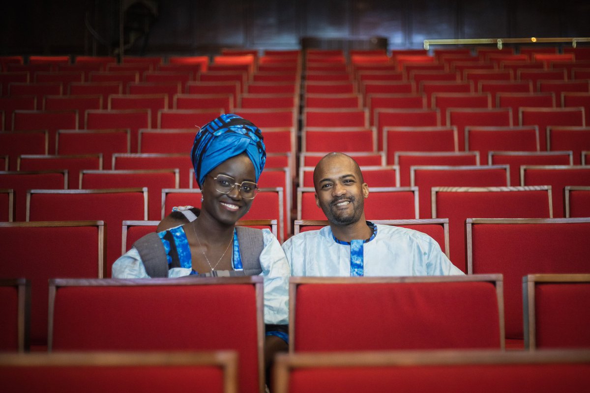 CainePrize's tweet photo. @TorDotComPub A standing ovation for our exceptional winners representing Senegal! 🇸🇳 https://t.co/9nkFiR53jv
