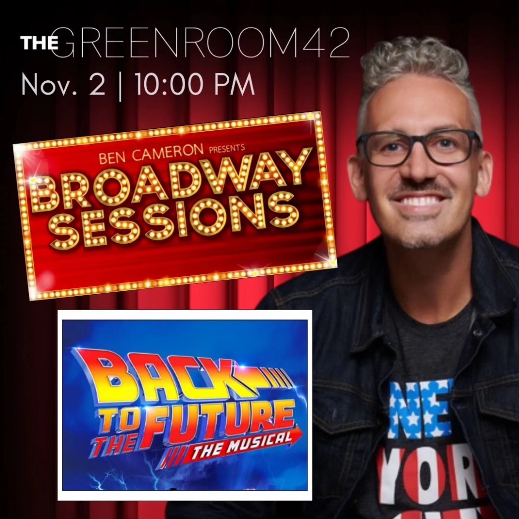 Tonight, @bwaysessions goes @BTTFBway with cast performances, games and pre show Open Mic! Get to @TheGreenRoom42 at 10pm ( feel free to show up late, we r casual) thegreenroom42.venuetix.com @jksaxer @nickxdrake #Broadway #musicaltheatre