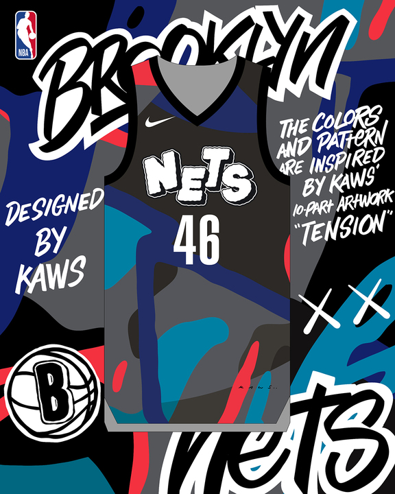 SOLELINKS's tweet photo. Ad: 2023-24 NBA Brooklyn Nets City Edition Collection designed by KAWS

Fanatics:https://t.co/JoxDTv8wyk
NBASTORE:https://t.co/g5l2ZmgIbX
Lids:https://t.co/qGlm9BH1H4
FansEdge:https://t.co/Fm1cvdOCy0
Nike:https://t.co/fEzxjCOdzk
DSG:https://t.co/cwmjG3gLBv https://t.co/XoMsozjDJo
