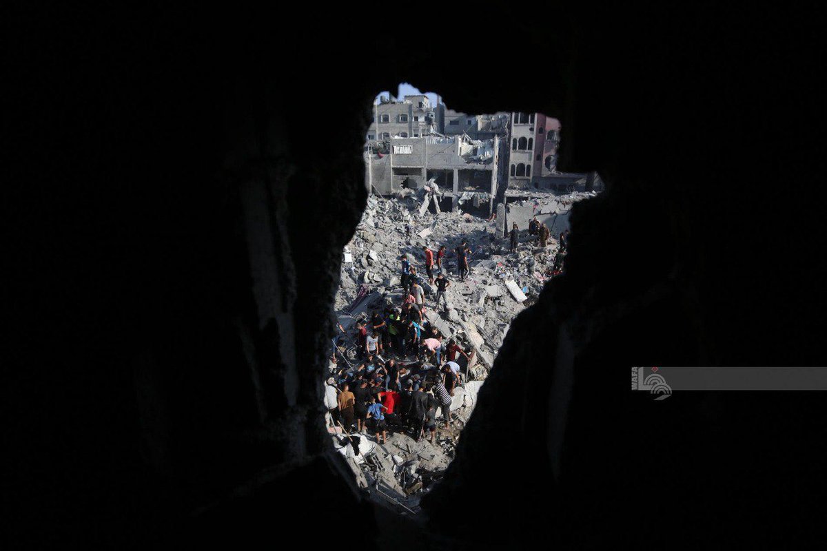 The lsraeli aggression on Gaza Strip: 

• 9051 Palestinians killed, including 3760 children and 2326 women.

• 32,000 injured. 

• 2060 missing, including 1150 children. 

• 956 atrocities against families.