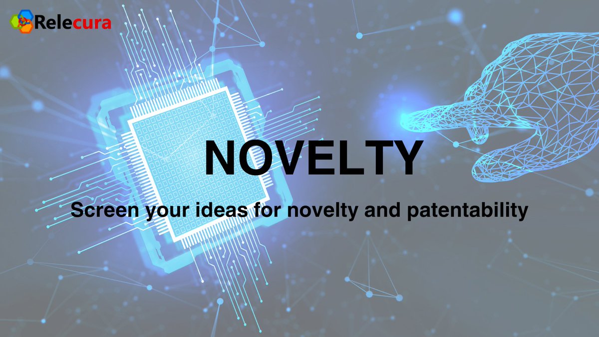 Novelty is our AI and NLP-based novelty and patentability analysis tool! All the user needs to do is enter a paragraph of text and the tool generates a graphical representation of your invention or idea! 
#inventionanalysistool #textandkeywords #novelty #relecura