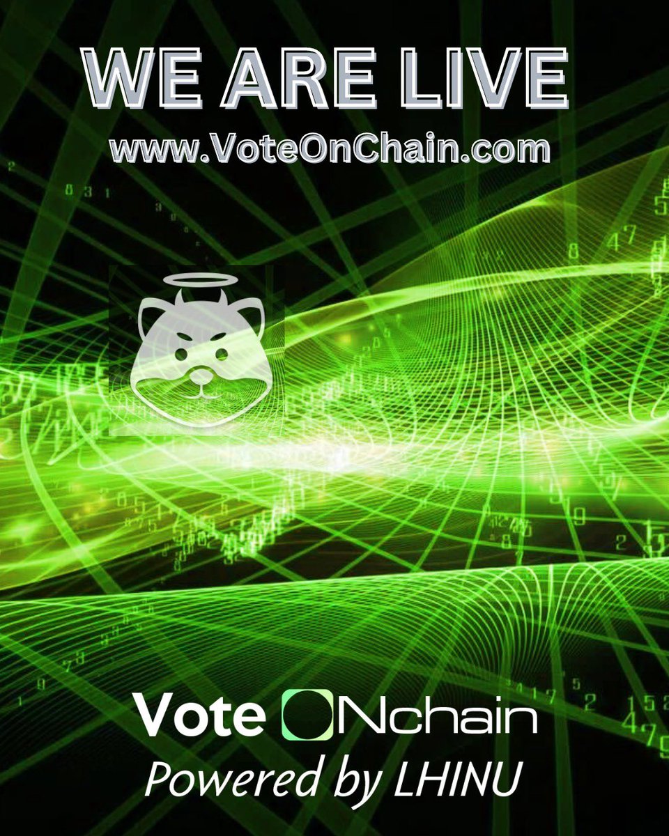 LoveHateInu's tweet photo. It’s time to start voting on the blockchain 😈

It’s time for YOU to have control 😍

It’s time for
Vote On Chain 

Powered by Love hate Inu 

😈    😍      😈       😍 #lhinu #voteonchain https://t.co/f8cghyiarc