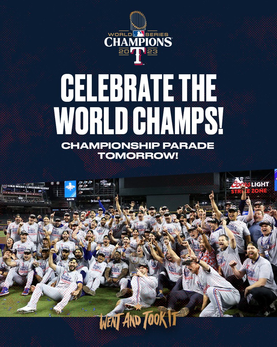 Rangers's tweet photo. This is for the entire Metroplex! 

Join us tomorrow: https://t.co/VzCrJsBe0J https://t.co/yNm3BtkuGS